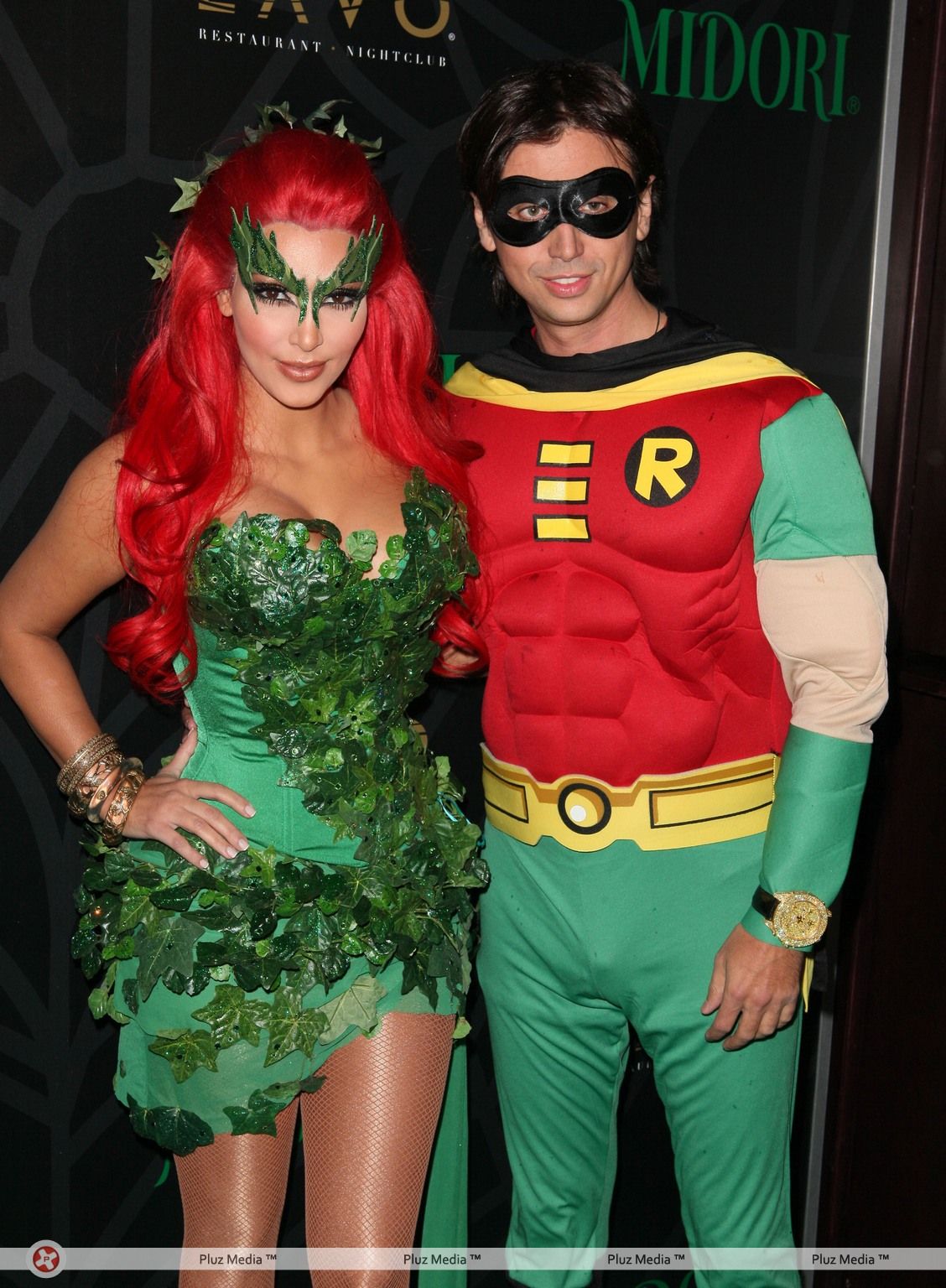 Kim Kardashian hosts the Midori Melon Green Halloween Party | Picture 113388